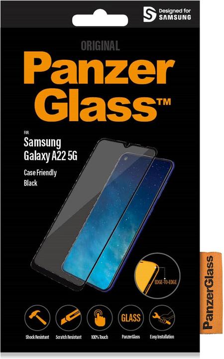 Productafbeelding PanzerGlass Geval Vriendelijk (1 Stuk, Samsung Galaxy A22 5G)