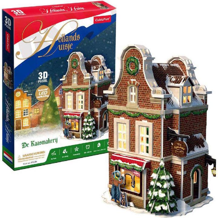 Produktbild Cubicfun Kubisches lustiges 3D-Puzzle-Käsegeschäft mit LED-Beleuchtung