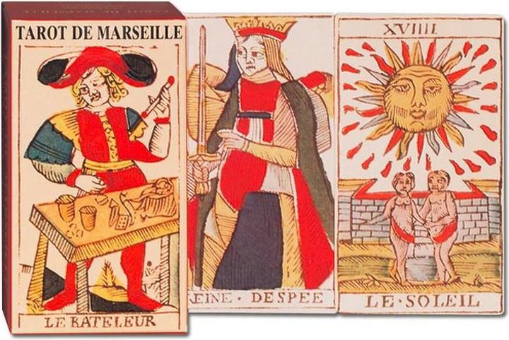 Produktbild Piatnik Tarot de Marseille (Deutsch, Französisch)