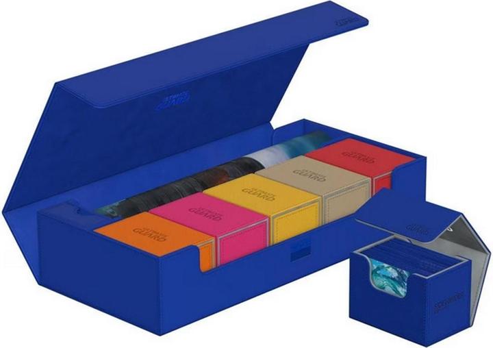 Produktbild Ultimate Guard Kartenbox XenoSkin Superhive 550+ Blau