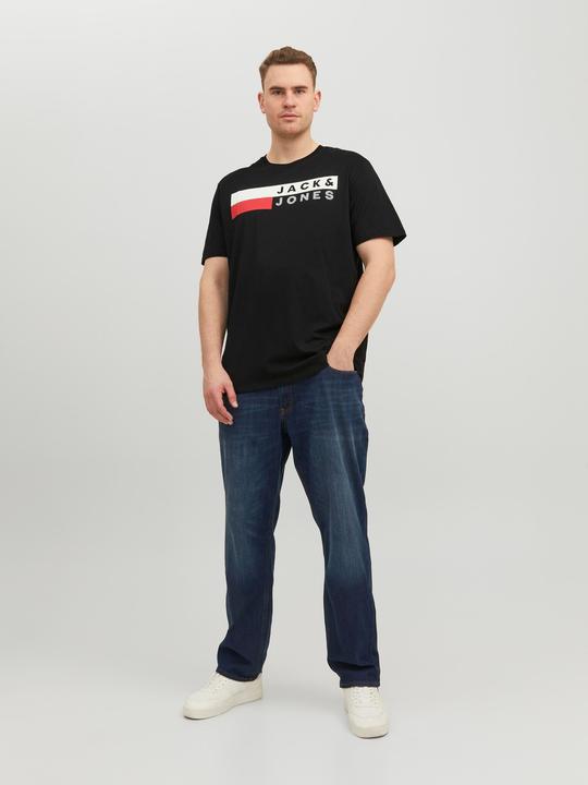 Immagine prodotto Jack & Jones Maglietta plus size con stampa logo (5XL)
