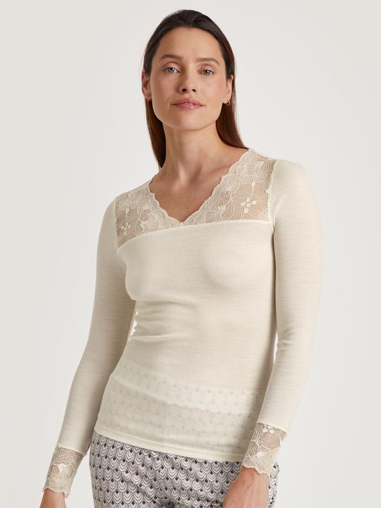 Immagine prodotto Calida Langarm-Shirt aus Wolle-Seide (L)