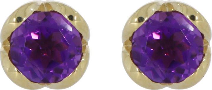Xen ONE Ohrstecker mit Amethyst 375 Gelbgold (375 Gelbgold)