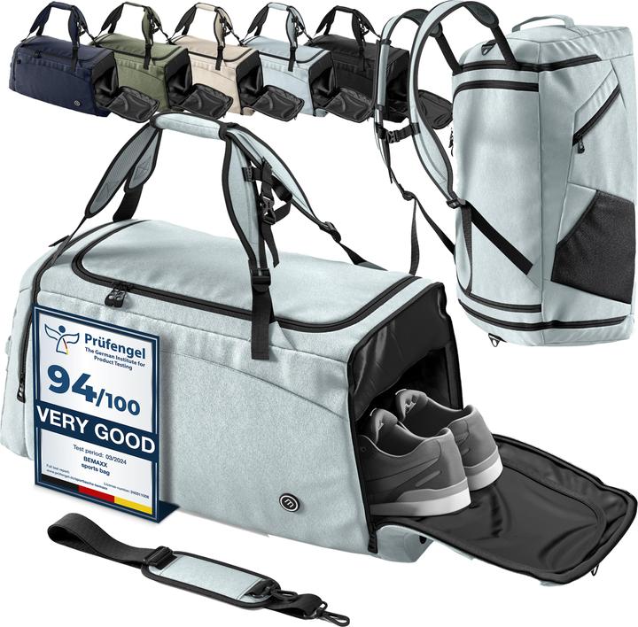 Produktbild BeMaxx Sport-Trainingstasche, 60L, Sage (60 l)