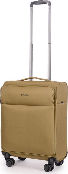 Actual product image Stratic Trolley soft LIGHT S 55cm khaki (37 l, Hand luggage (up to 50 litres))