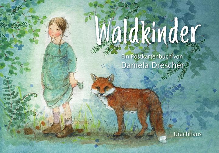 Produktbild Postkartenbuch »Waldkinder« (Harter Einband, Deutsch)