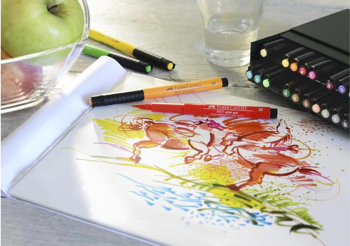 Produktbild Faber-Castell PITT Artist Pen Brush (Mehrfarbig, 24 x)