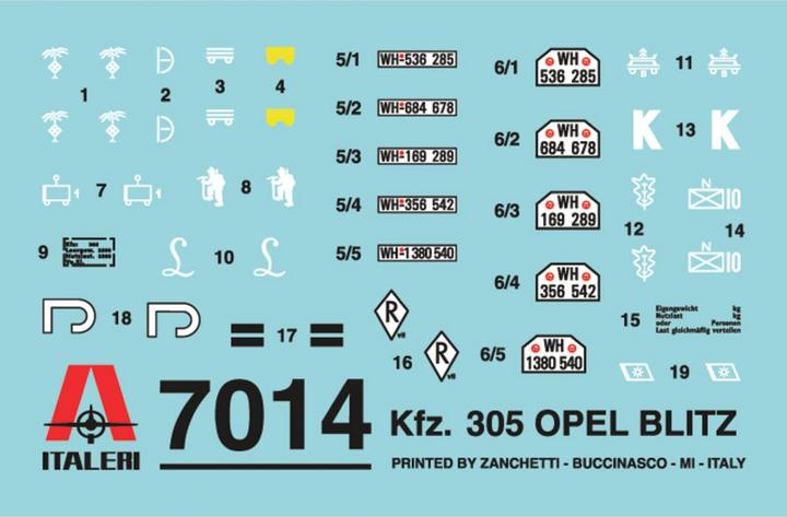Produktbild Italeri Opel Blitz