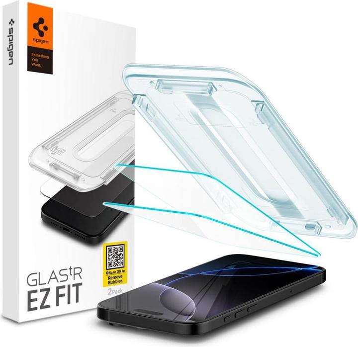 Spigen Glas (2 Stück, Apple iPhone 16 Pro)