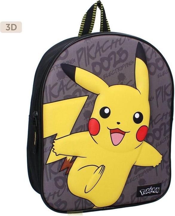 Vadobag Backpack 3D Pokémon Simply Special 32 x 26 x 11 cm, black, 32x26x11 cm