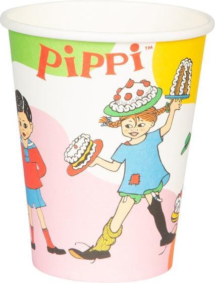 Produktbild Haza Witbaard Pippi Langstrumpf: Becher - 8 Stk (8 x)