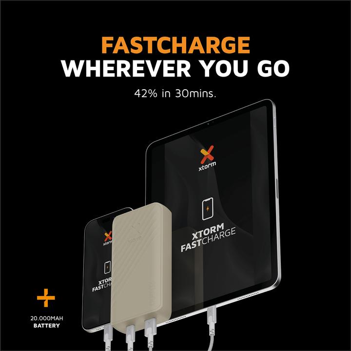 Image du produit Xtorm Série Go2 (20000 mAh, 15 W, 74 Wh)