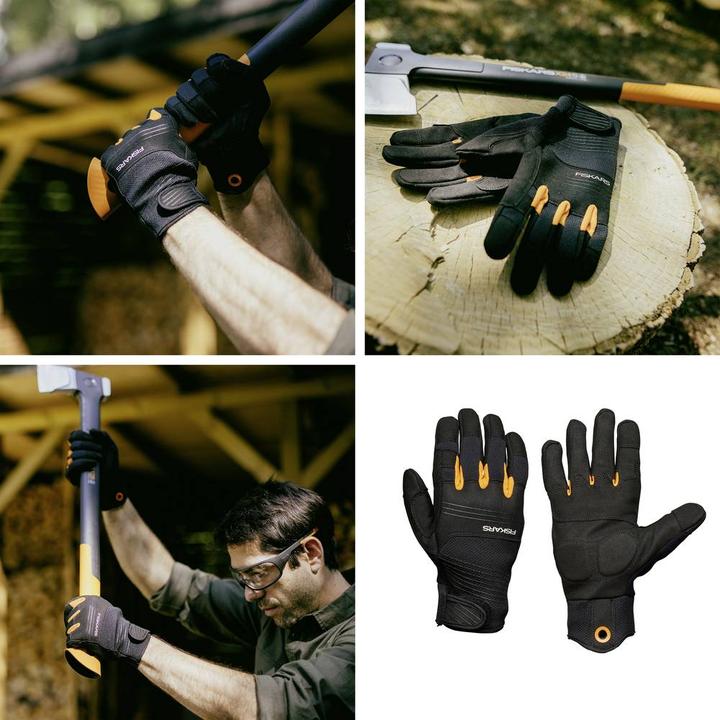 Produktbild Fiskars 1071150 Axt- und Werkzeug-Handschuh, Grösse 10 1 Paar (10)