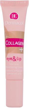 Image du produit Dermacol Collagène+ Yeux & Lèvres (Crème, 15 ml, Jour + nuit)