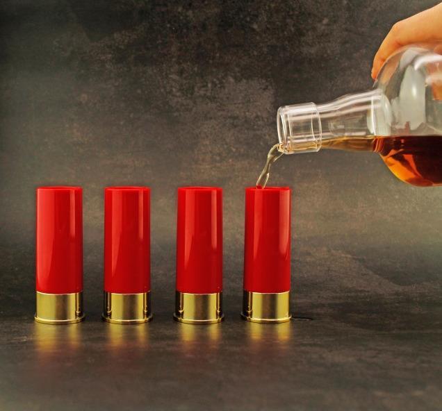 Produktbild Winkee Patronen Schnapsgläser 4er-Set (4 x, Schnapsgläser + Shotgläser)