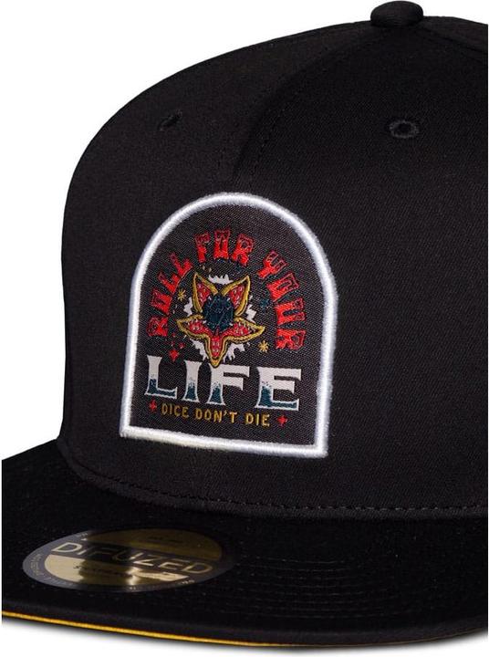 Actual product image Difuzed STRANGER THINGS - Roll for your life - Casquette ajustable (One size)