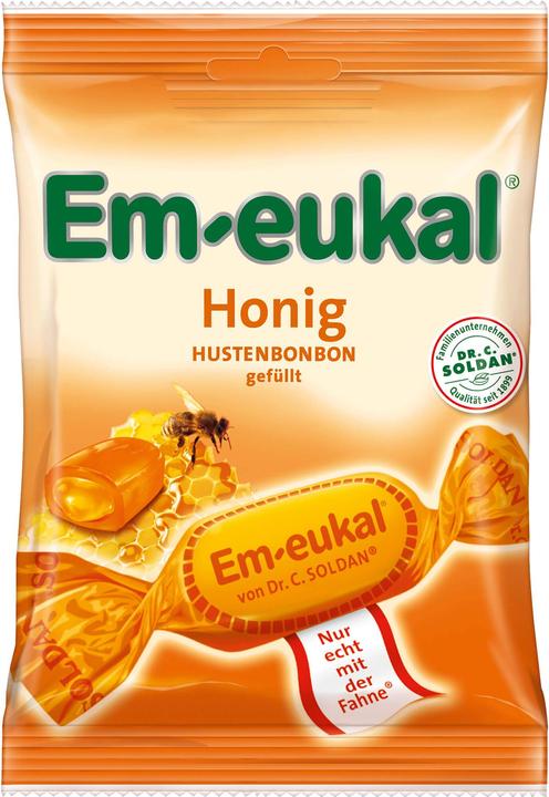Produktbild Em-eukal Honig Hustenbonbon gefüllt, 75 g Bonbons (1 Stk., 75 g)