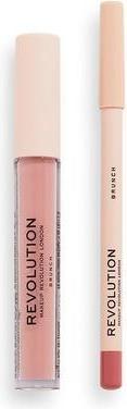 Image du produit Makeup Revolution London Lip Contour Kit Brunch Lip Gloss and Lip Liner Duo 1ml 1g