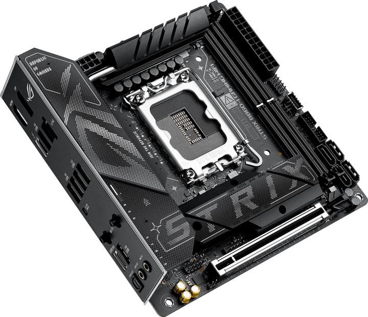Immagine prodotto ASUS ROG STRIX B860-I GAMING WIFI (LGA 1851, Intel B860, Mini-ITX)