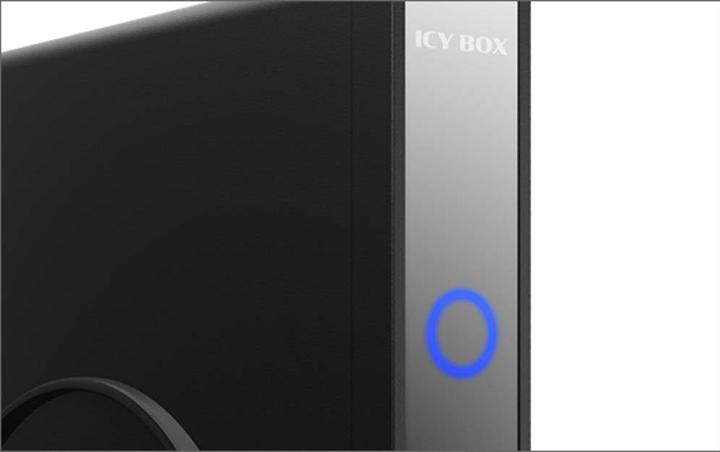 Image du produit Icy Box IB-382H-C31 Boîtier avec hub USB (3.5", 2.5")