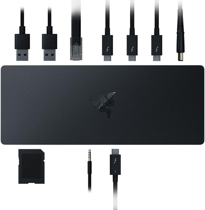 Productafbeelding Razer Thunderbolt 4 Dock (Thunderbolt, 9 Havens)