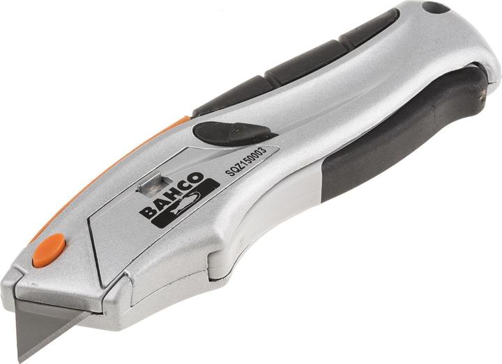 Actual product image Bahco Mini cutter knife with automatic blade retraction and plastic handle, 170 mm (Cutters)