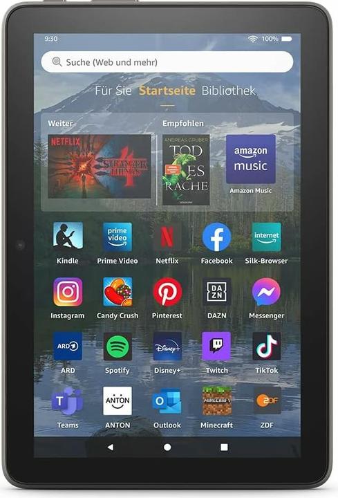 Actual product image Amazon Fire HD 8 Plus (2022) (WLAN only, 8", 32 GB, Grey)