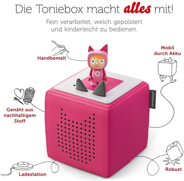 Productafbeelding Tonies Toniebox Startset Roze (Creatieve Tonie) (Duits)