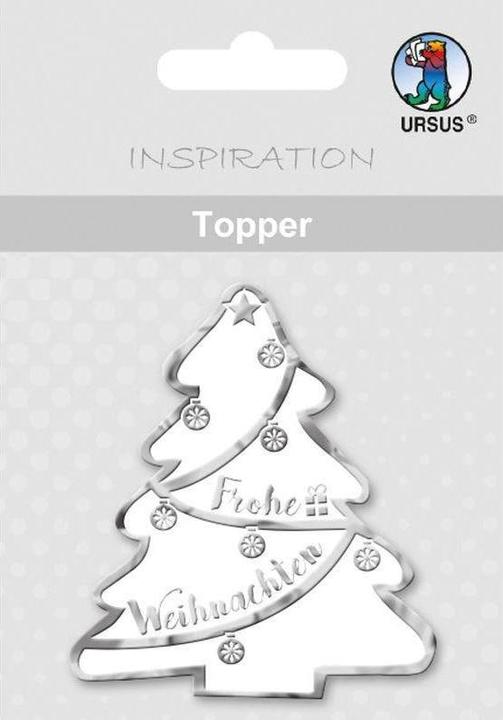 Actual product image Ursus Christmas decoration topper Christmas (Gift decoration, 8 x)