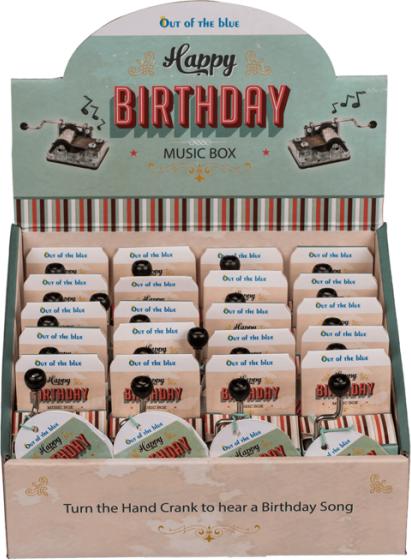 Produktbild Out of the blue Spieluhr Musikbox Happy Birthday
