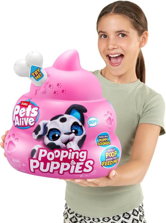 Produktbild Zuru Pets Alive-Pooping Puppies- Series 1 (28 cm)