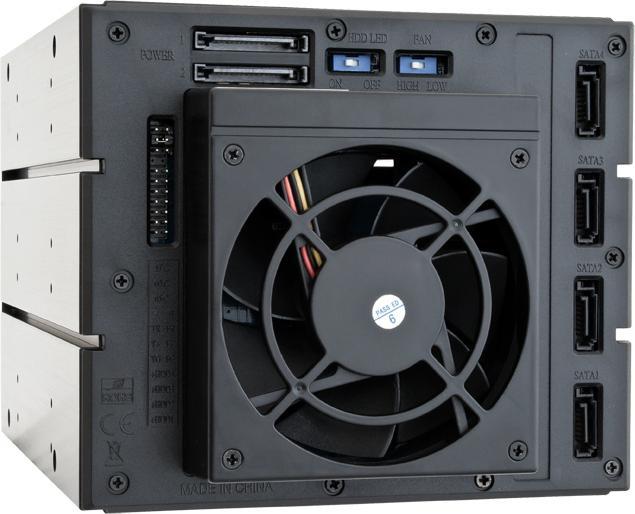 Actual product image Chieftec CBP-3141SAS - Enclosure for storage drives with fan - 2.5" / 3.5" common g