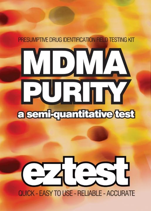 Actual product image EZ Test Kit for MDMA purity (10 x)