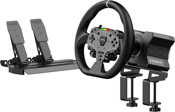 Productafbeelding Moza R5 Racing Set (R5 Direct Drive Wielbasis, ES Stuur, SR-P Lite Pedalen)