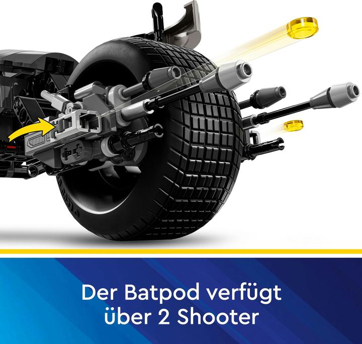 Actual product image LEGO Batman construction figure with the Batpod (76273, LEGO Super Mario)