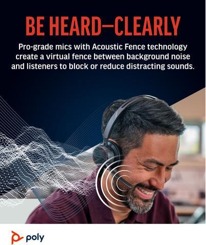 Produktbild Poly Voyager Focus 2 (Kabellos, USB-C)
