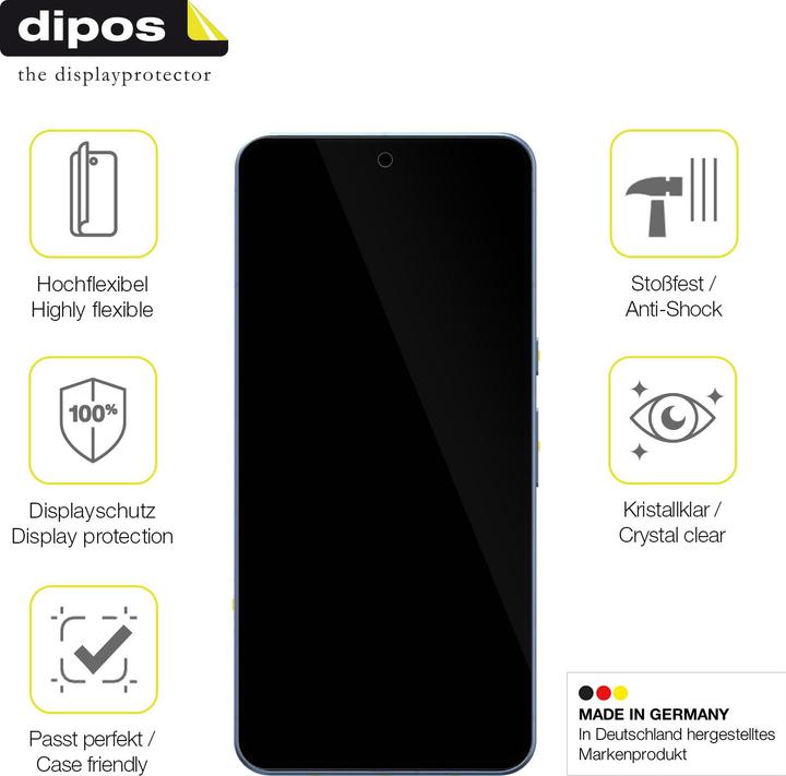 Immagine prodotto Dipos Pellicola Protettiva Full-Cover 3D (2 Pezzo/i, Google Pixel 8)