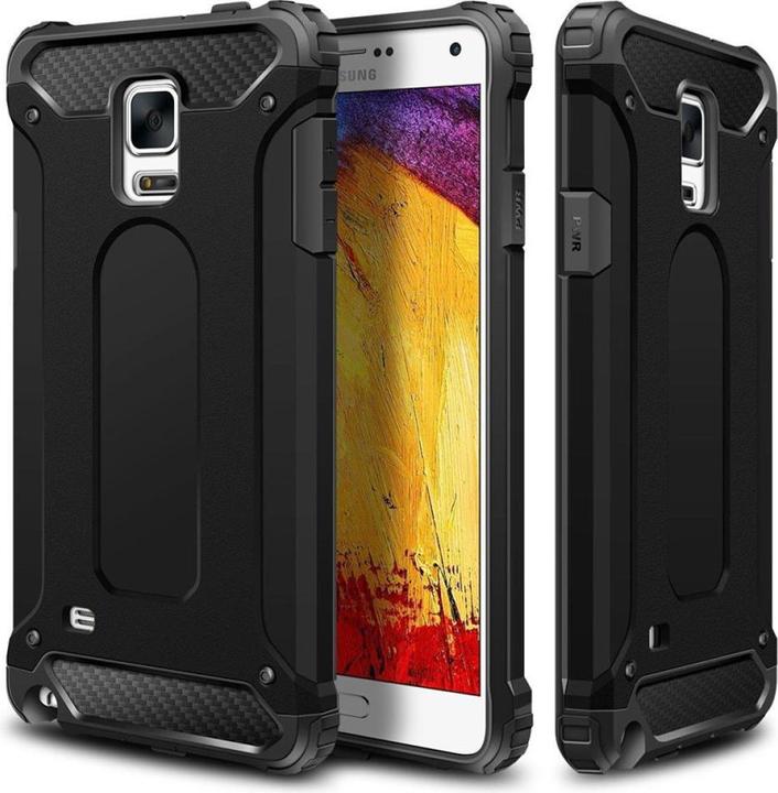 Immagine prodotto Techsuit - Hybrid Armor - Samsung Galaxy Note 4 N910 - Black (Samsung Galaxy Note 4)