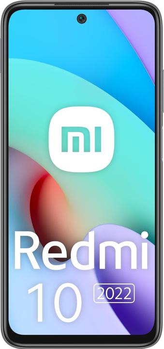 Image du produit Xiaomi Redmi 10 2022 (128 Go, Gris carbone, 6.50", Double SIM hybride, 50 Mpx, 4G)