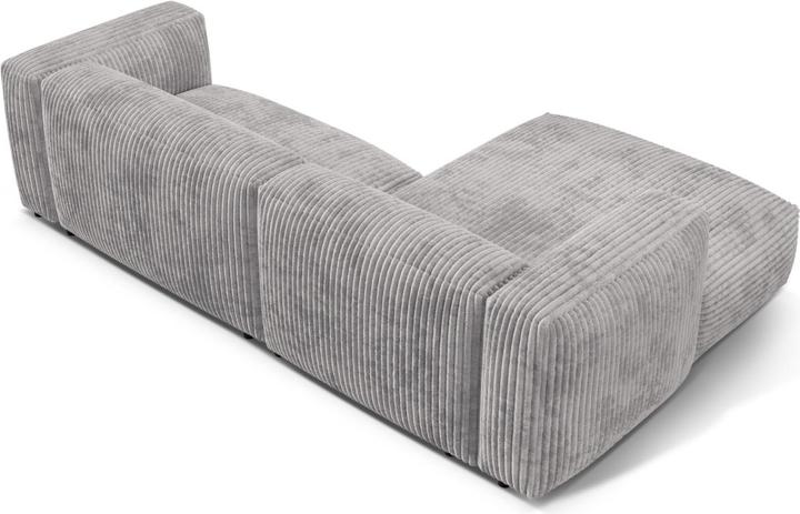 Actual product image Micadoni Modular Left Corner Sofa, "Martina", 2 Seats, 283x176x75 Made in Europe (Corner sofa)