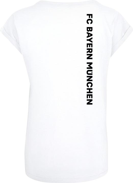 Actual product image FC Bayern München Ladies Mia San Mia Logo Extended Shoulder Tee - 115223 (M)