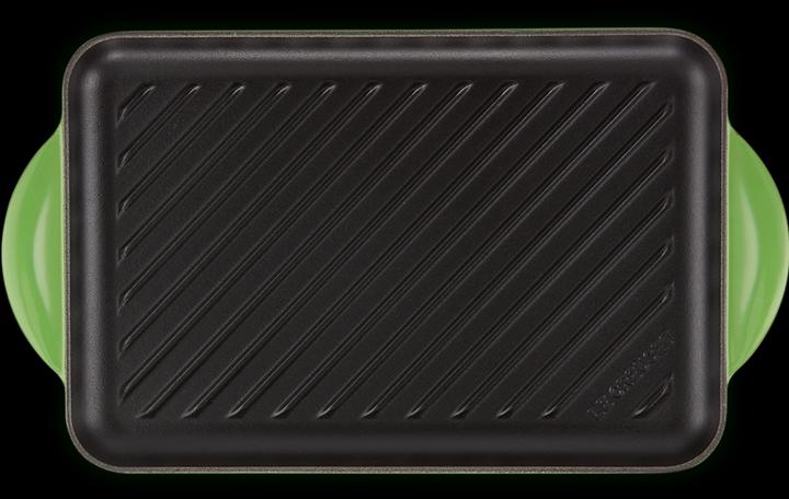 Produktbild Le Creuset Grillpfanne rechteckig Trad. 32x22cm Bambus grün