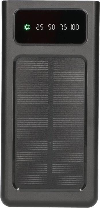 Produktbild Extralink EPB-092 20000mAh Czarny | Powerbank | Solar Power bank, USB-C (20000 mAh, 10 W, 74 Wh)