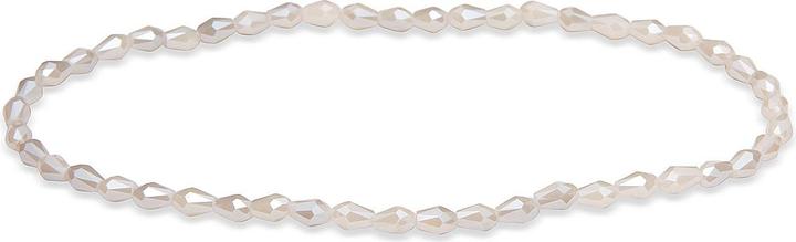 Leyda Fusskette Zirkonia Kristall (syntetischer Stein, 24 cm)