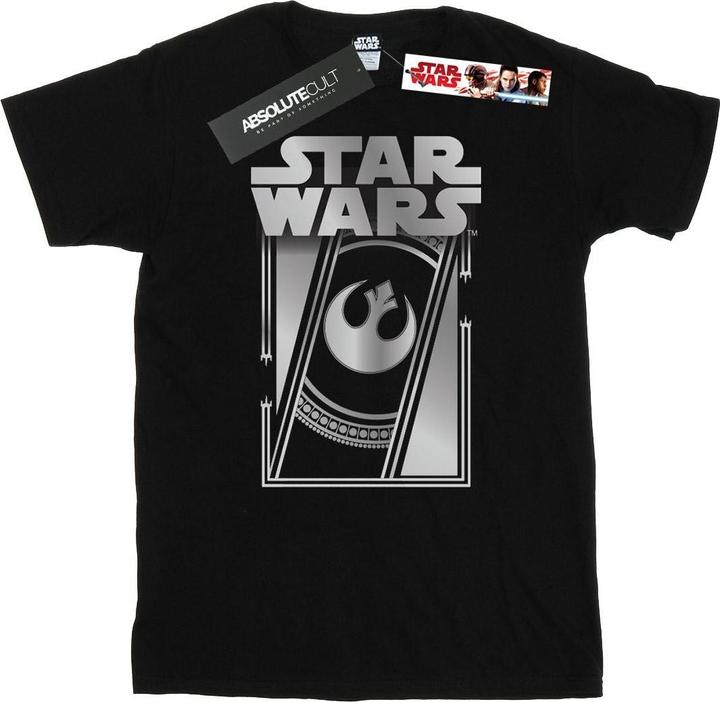 Star Wars The Last Jedi Frame Metallic TShirt (L)