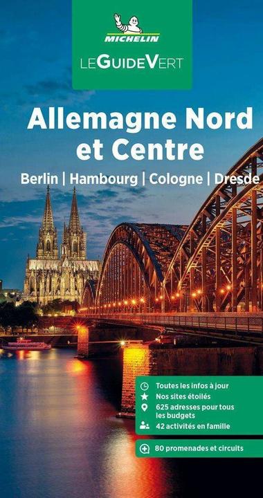 Produktbild Michelin Le Guide Vert Allemagne Nord et Centre (Französisch)