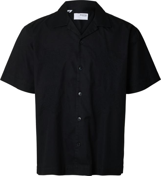 Selected Homme Besticktes Kurzarmhemd