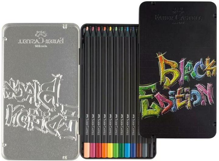 Produktbild Faber-Castell Black Edition (Mehrfarbig, Schwarz, 12 x)