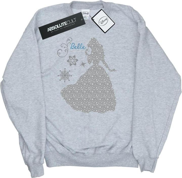Disney Princess Belle Christmas Silhouette Sweatshirt (S)