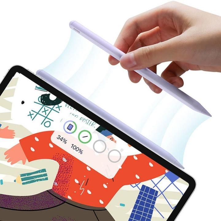Actual product image Baseus Smooth Writing 2 Stylus Pen (purple)